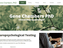 Tablet Screenshot of genechambers.com